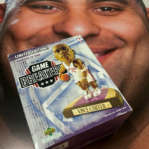 🏀 Rare 2003 Upper Deck Collectibles Game Breakers Ltd Edition Vince Carter 🏀 - Picture 5 of 11